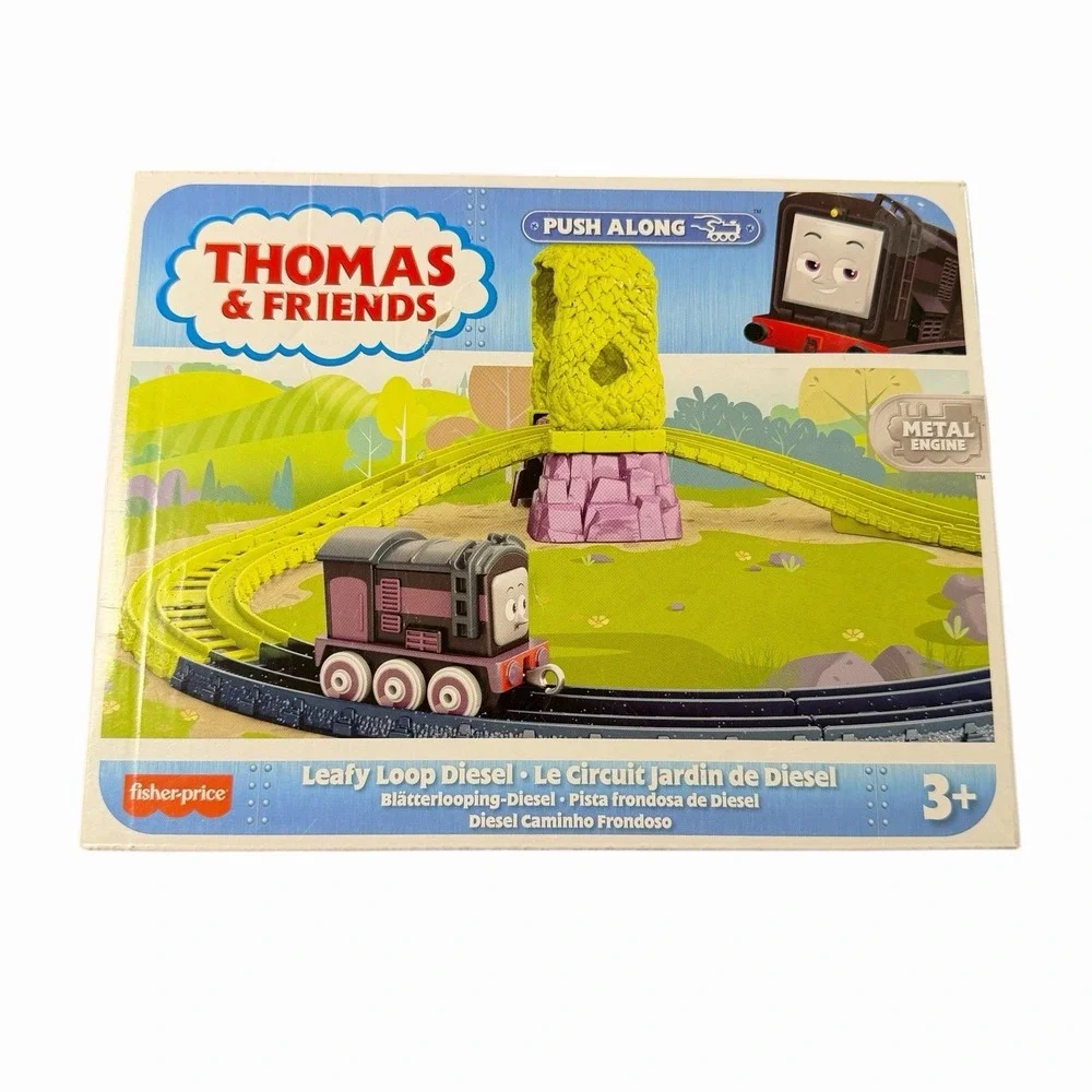 Thomas & Friends‎ Leafy Loop Diesel Play Set Push Along Engine & Track NEW